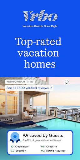 Vrbo Vacation Rentals - Secure, Rewarding Booking | Free